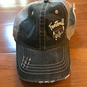 Football mom baseball cap